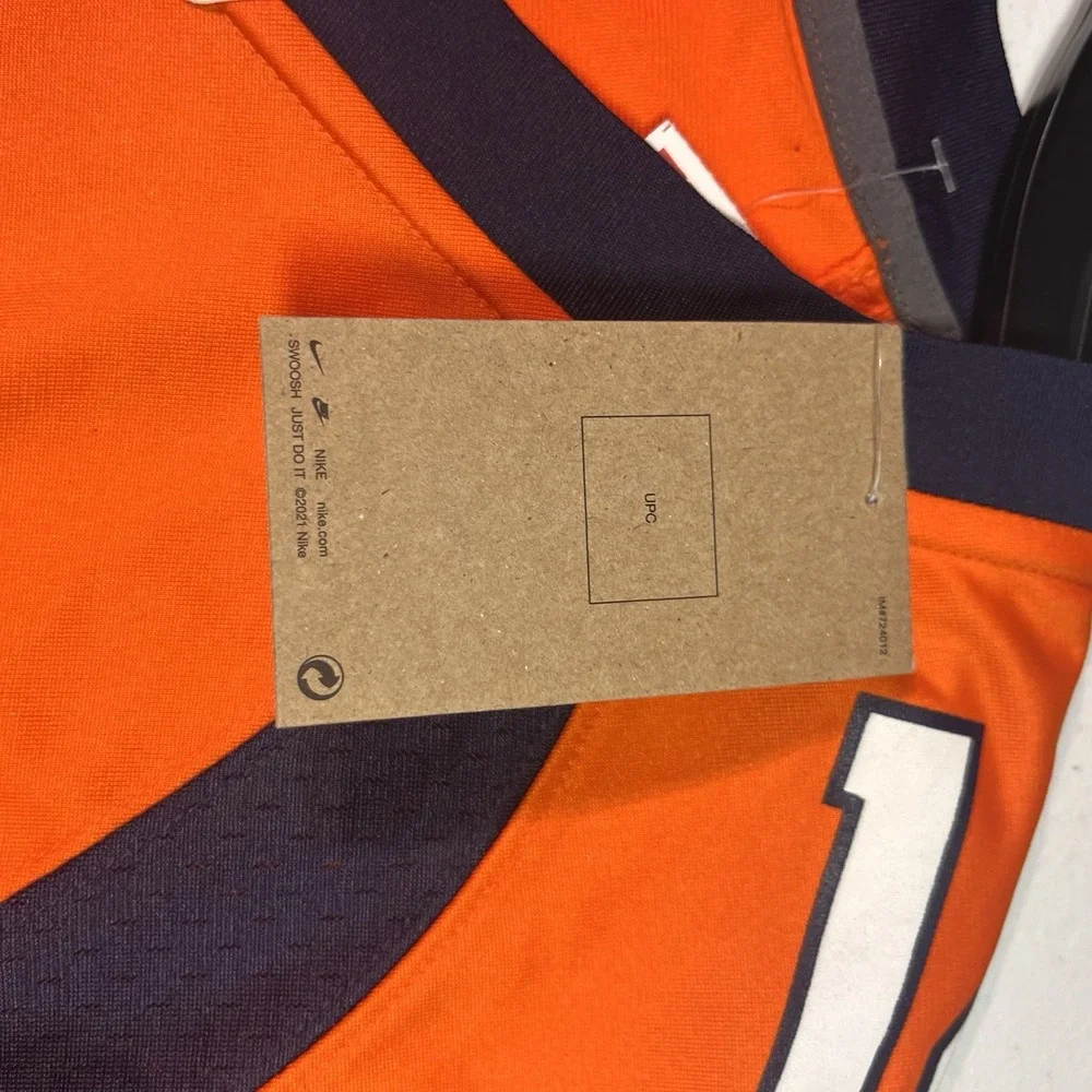 Denver Broncos Nike  Courtland Sutton Orange Men's Size L Jersey‎ Authentic New